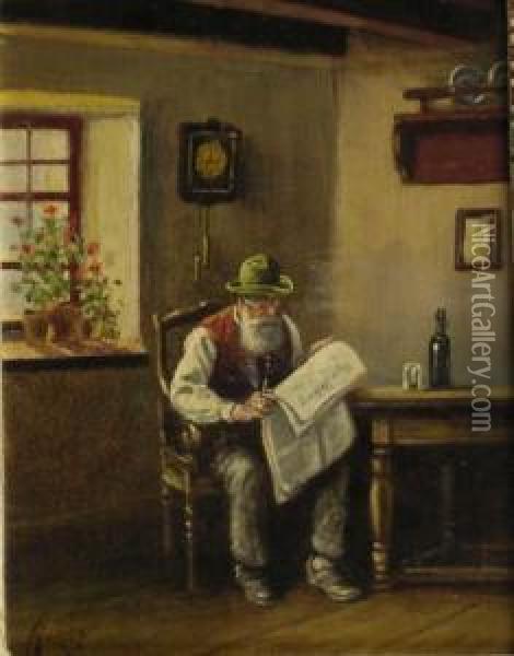 The Dailypaper Oil Painting - Rudolf Ritter
