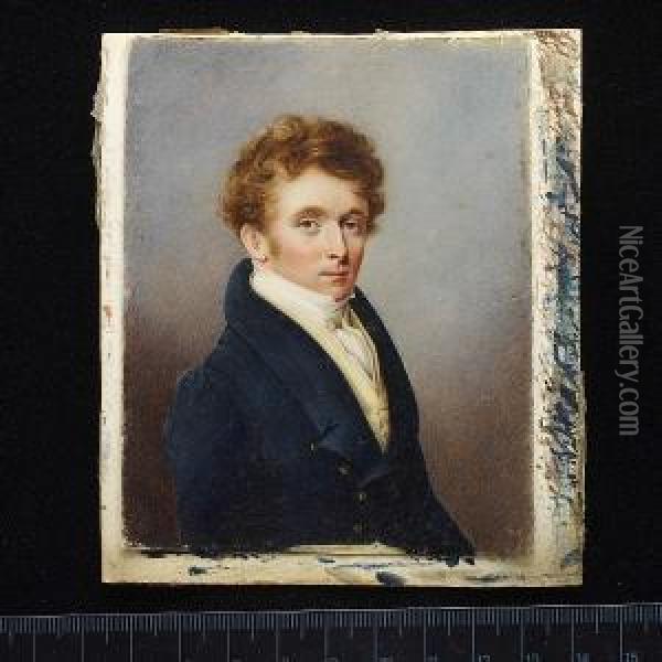 John Dickinson Of Hull Oil Painting - Joseph Janvier Woodward