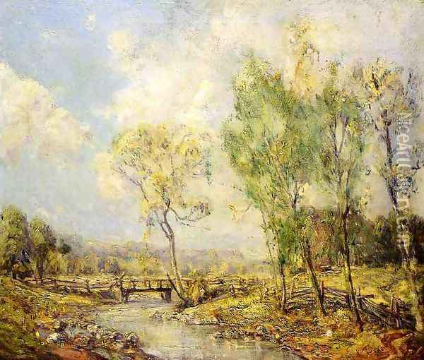 Country Landscape Oil Painting - Guy Rose