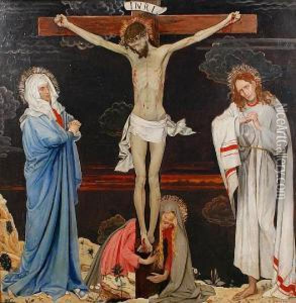 Crucifixion Oil Painting - Mark Lancelot Symons