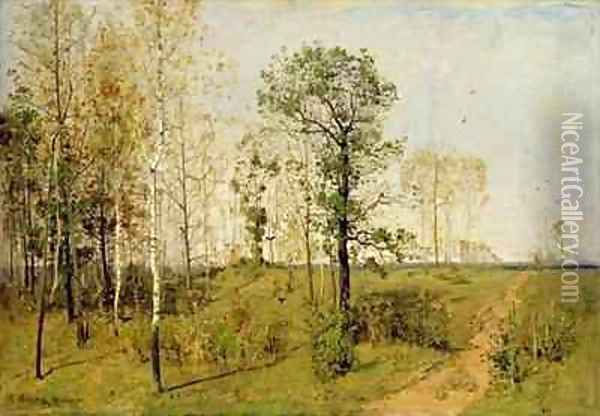 Early Spring at Weimar Oil Painting - Karl Buchholz