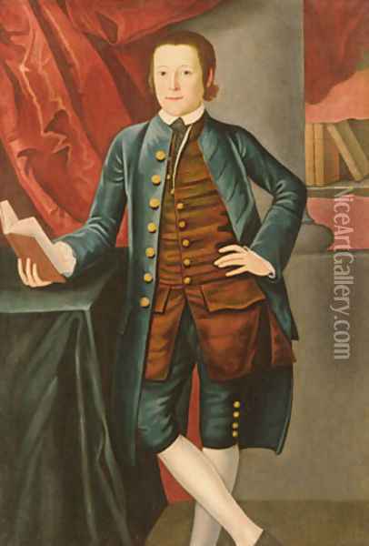 Boy of the Crossfield Family (possibly Richard Crossfield) Oil Painting - John Durand