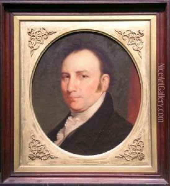 Portrait Of An Ancestor Oil Painting - William Bright Morris