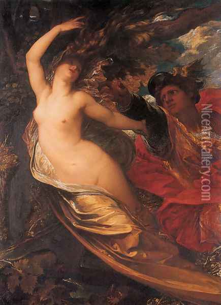 Orlando Pursuing the Fata Morgana Oil Painting - George Frederick Watts