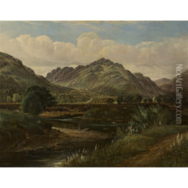 Glengoil Oil Painting - James Greenlees