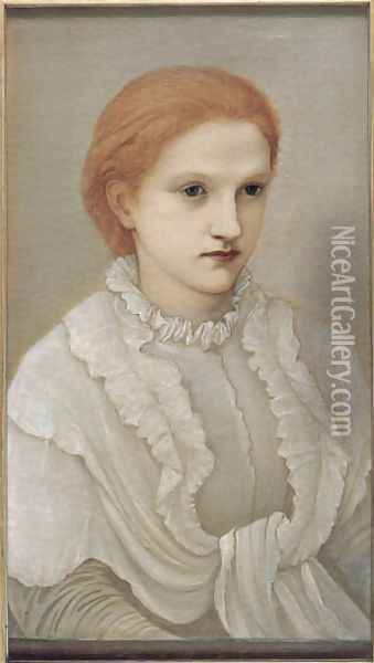Lady Francis Balfour 2 Oil Painting - Sir Edward Coley Burne-Jones