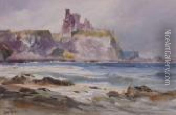 Tantallon Castle Oil Painting - John Blair