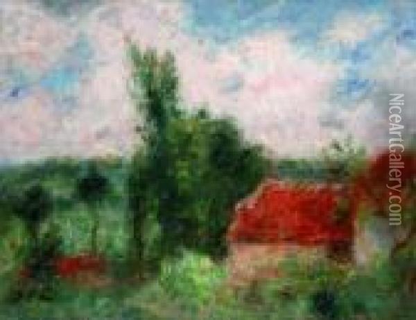 Paysage Oil Painting - Georges dEspagnat
