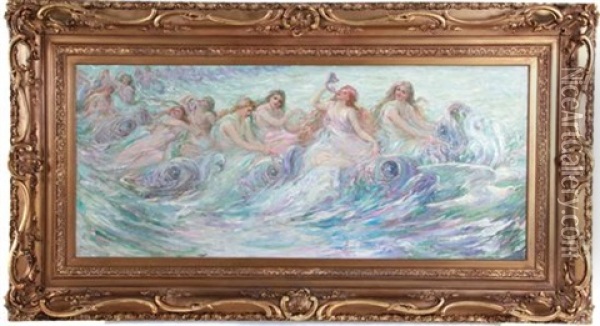 Sirens Of The Sea Oil Painting - Frederick Stuart Church