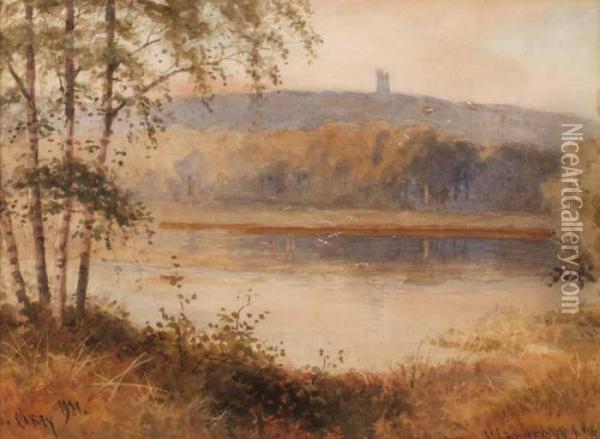 Helen's Tower 
 Clandeboye Oil Painting - Joseph Carey Carey