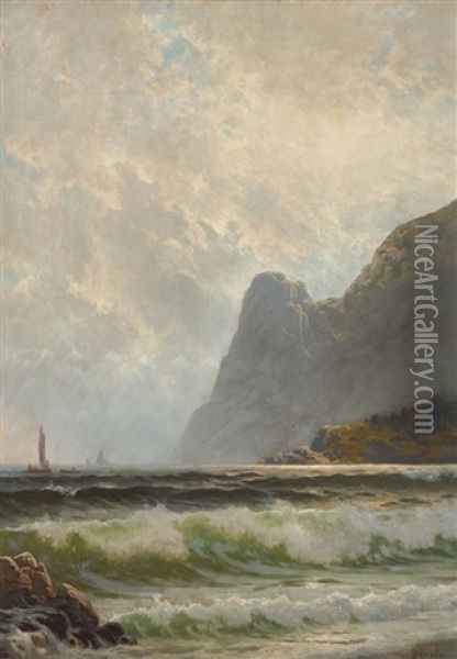 Bishops Rock, Grand Manan Oil Painting - Alfred Thompson Bricher