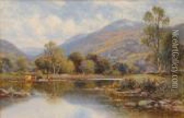 Rural Views Oil Painting - Alfred Augustus Glendening
