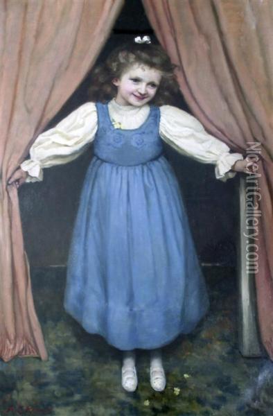 The Birthday Girl Oil Painting - Mary Evelina Kindon