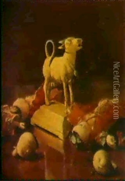 The Golden Calf Oil Painting - Emil Carlsen