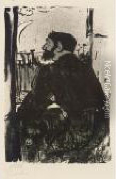 Nuit Blanche (w.8; D.20; A.21) Oil Painting - Henri De Toulouse-Lautrec