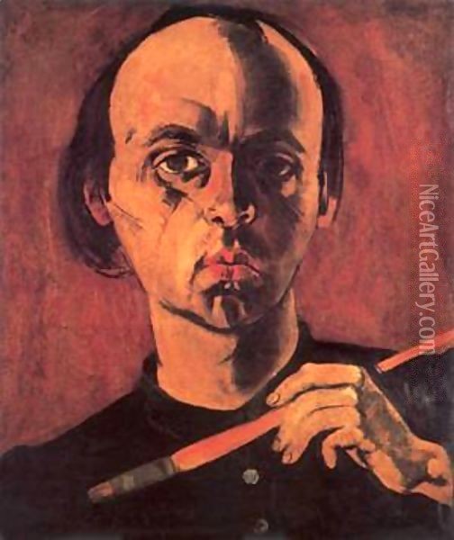 Self-portrait 1933 Oil Painting - Karl Briullov