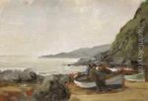 The Antrim Coast Oil Painting - James Humbert Craig