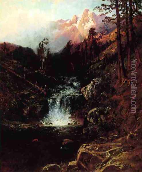 Mt Rainier Oil Painting - William Keith