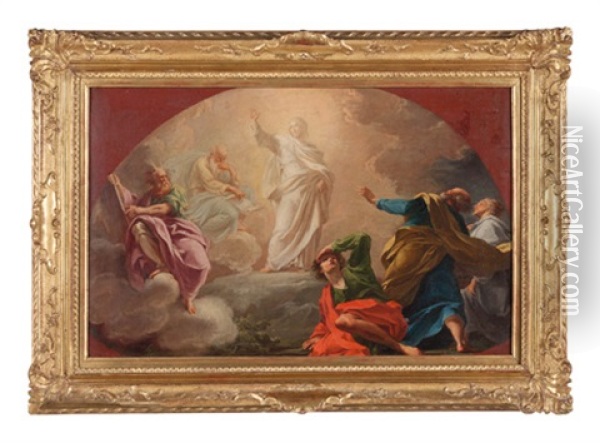 Ascensione Di Cristo Oil Painting - Stefano Pozzi