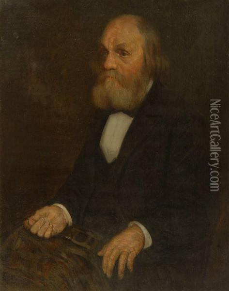 Portrait Of Edward Everett Oil Painting - Philip Leslie Hale
