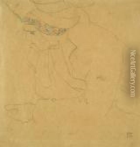 (n/a) Egon Schiele (austrian, 1890-1918) Oil Painting - Egon Schiele