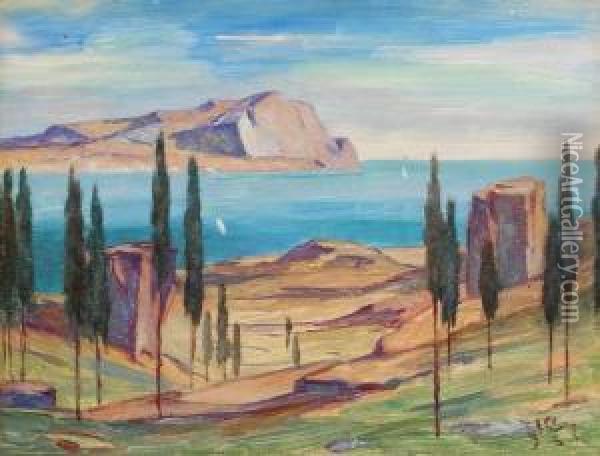 Klassische Landschaft Oil Painting - Heinrich Waldmuller