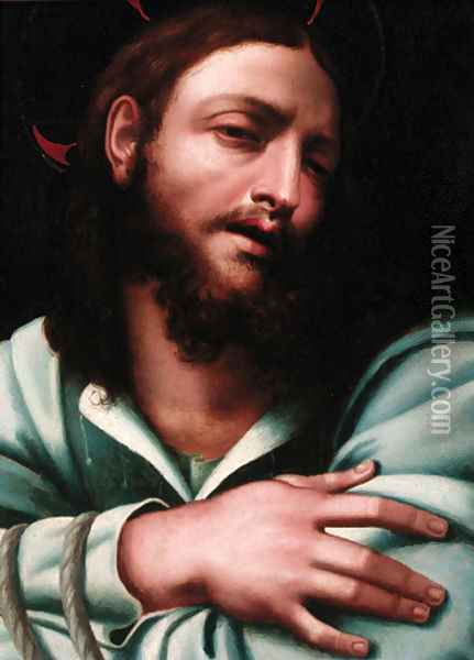 Ecce Homo Oil Painting - Sebastiano Del Piombo