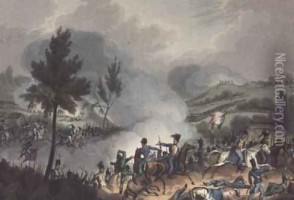 Battle of Grigo Oil Painting - William Heath