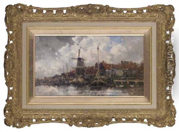 Amsterdam Oil Painting - Jan van Coover