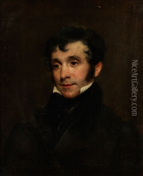 Bildnis Des Humphry Davy (1778-1829) Oil Painting - Thomas Lawrence