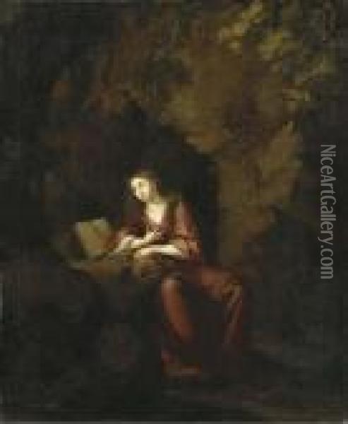 The Penitent Magdalen Oil Painting - Pieter van Lint