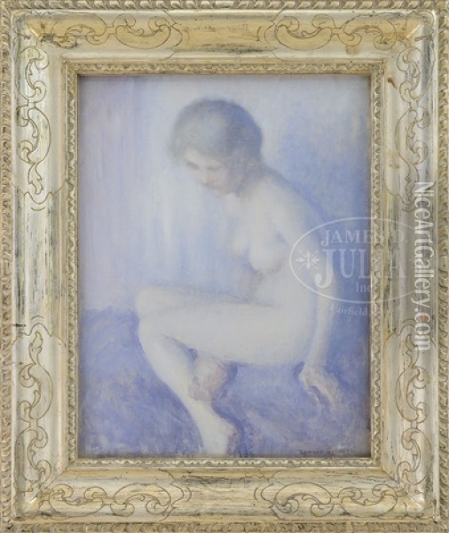 A Nude Oil Painting - Edmund William Greacen