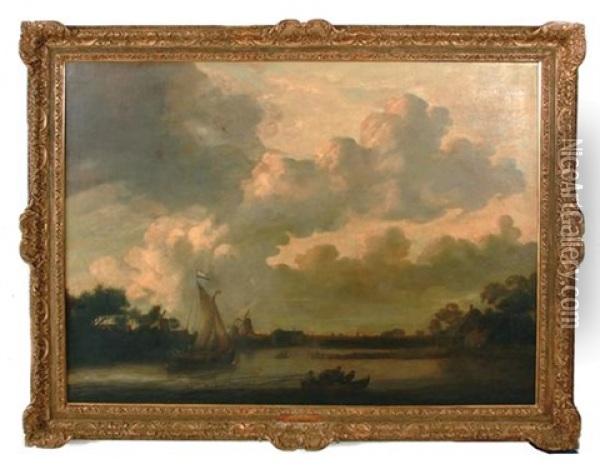 After The Storm Oil Painting - Jacob Van Ruisdael