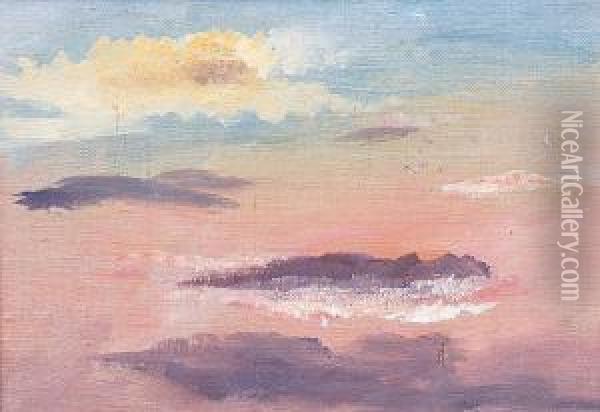 Clouds Oil Painting - Carl Seiler