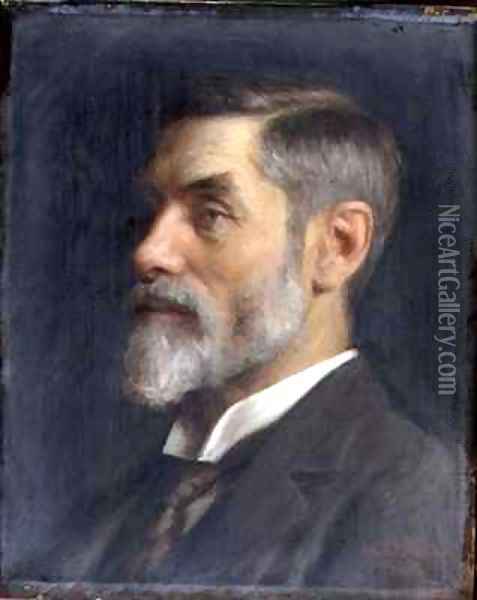 W.K. Shirley Oil Painting - John Percy Cooke