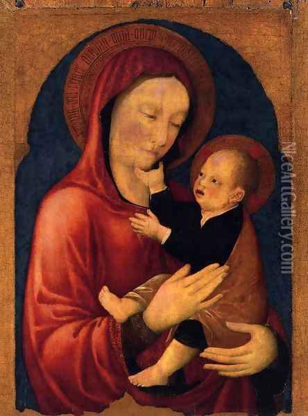 Viirgin and Child Oil Painting - Jacopo Bellini
