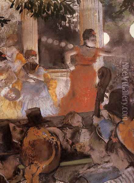 Aux Ambassadeurs Oil Painting - Edgar Degas