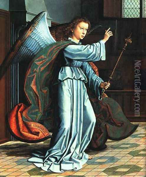 The Annunciation 1506 Oil Painting - Gerard David