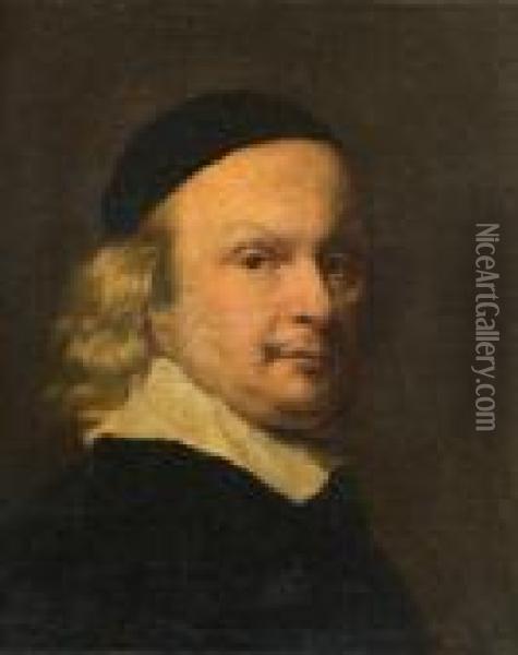 Portrait D'un Mathematicien Oil Painting - Ferdinand Bol