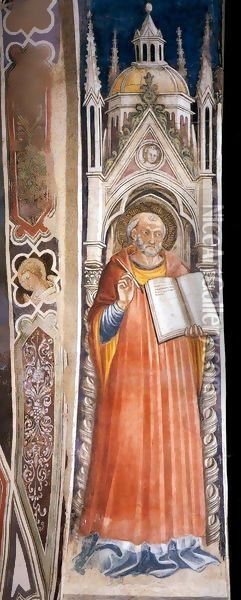 St Jerome Oil Painting - Bicci Di Lorenzo