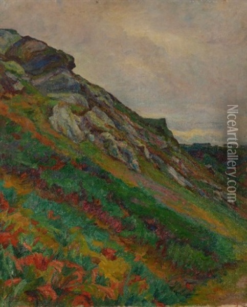 Paysage De Creuse Oil Painting - Alfred Aloysius Smith