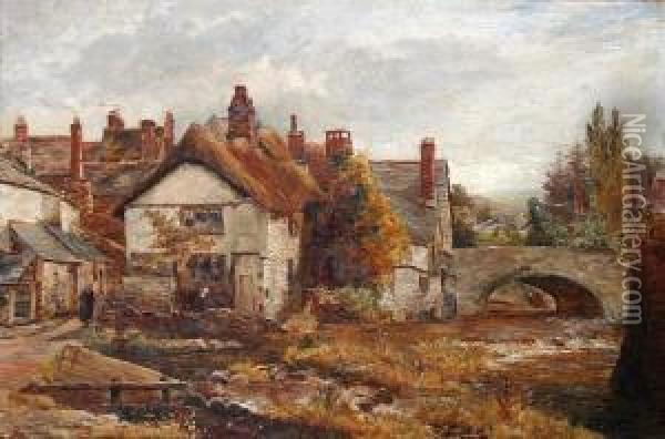 Okehampton, Devon Oil Painting - John Whipple