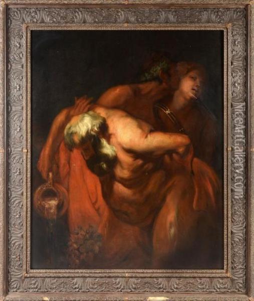 Silene Ivre Oil Painting - Sir Anthony Van Dyck