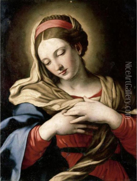 The Virgin Annunciate Oil Painting - Giovanni Battista Salvi