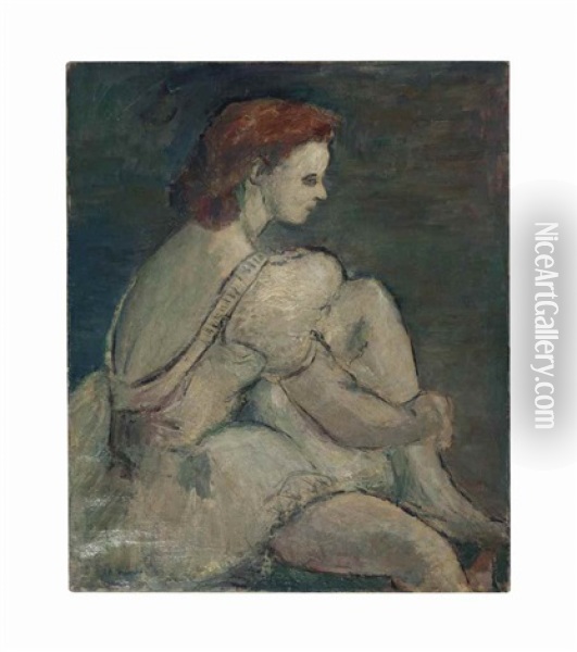 Dancer Oil Painting - Alfred Henry Maurer