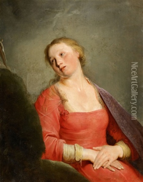 Mary Magdalene Oil Painting - Pieter Fransz de Grebber