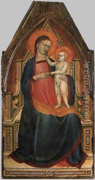 Madonna and Child Oil Painting - Italian Unknown Masters