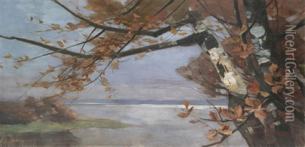 Herbst Iii Oil Painting - Karl Hagemeister