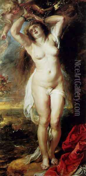Andromeda Oil Painting - Peter Paul Rubens