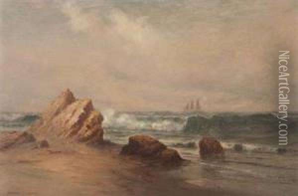 Seascape Oil Painting - Warren W. Sheppard